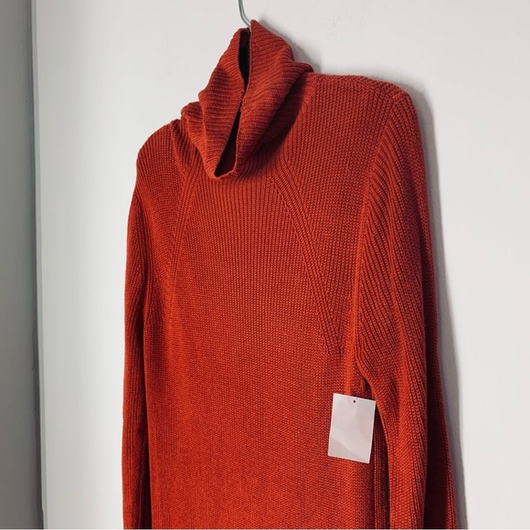 Abound Burn Orange Knitted Sweater Dress - Picture 3 of 6